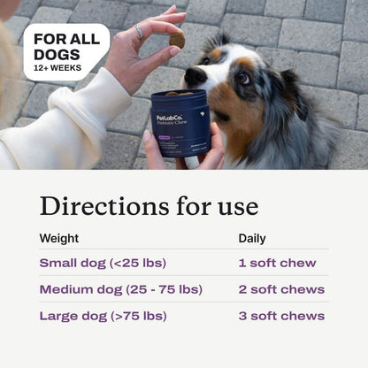 Probiotics for dogs – soft chews for gut & digestive health